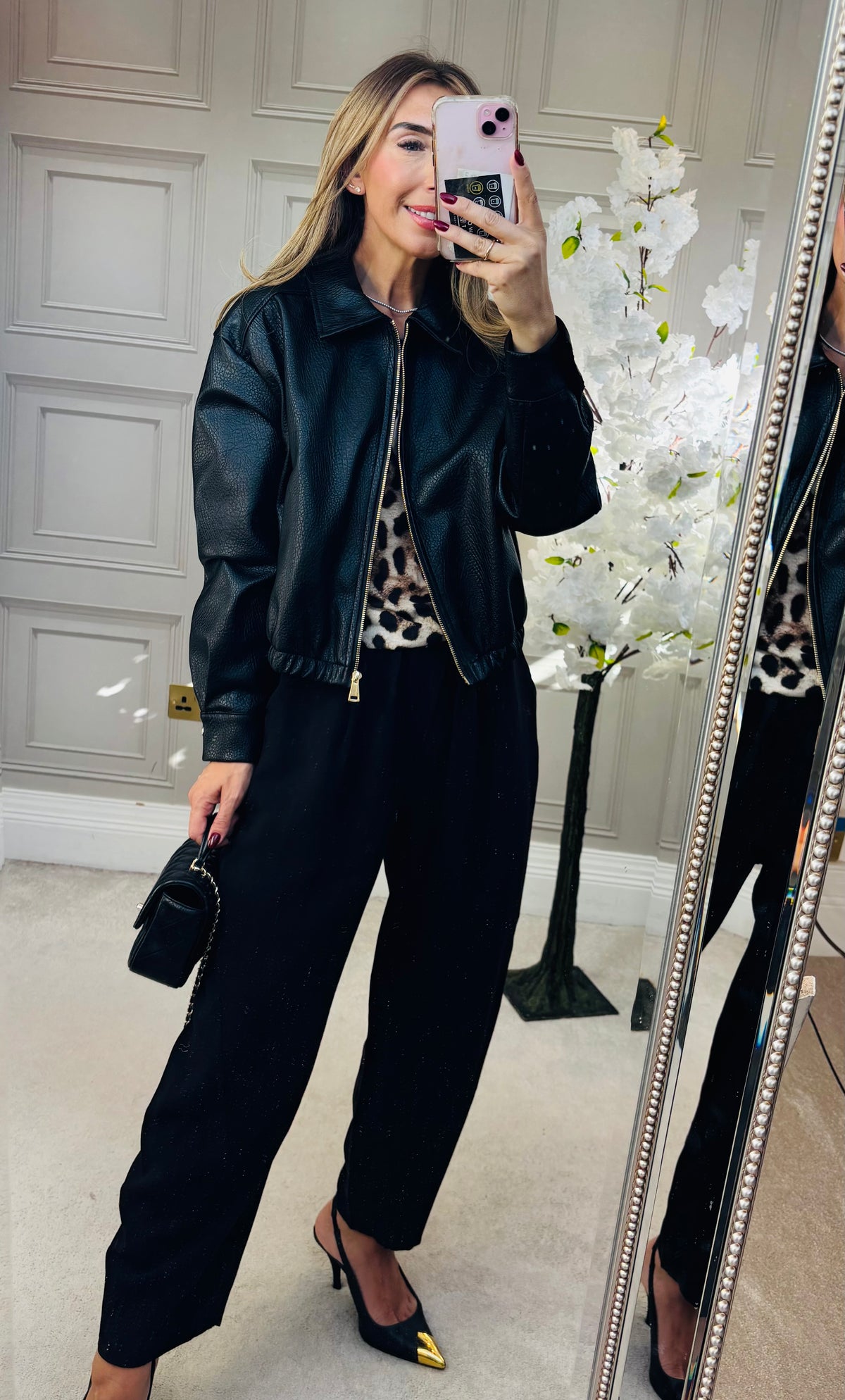 Frankie leather jacket