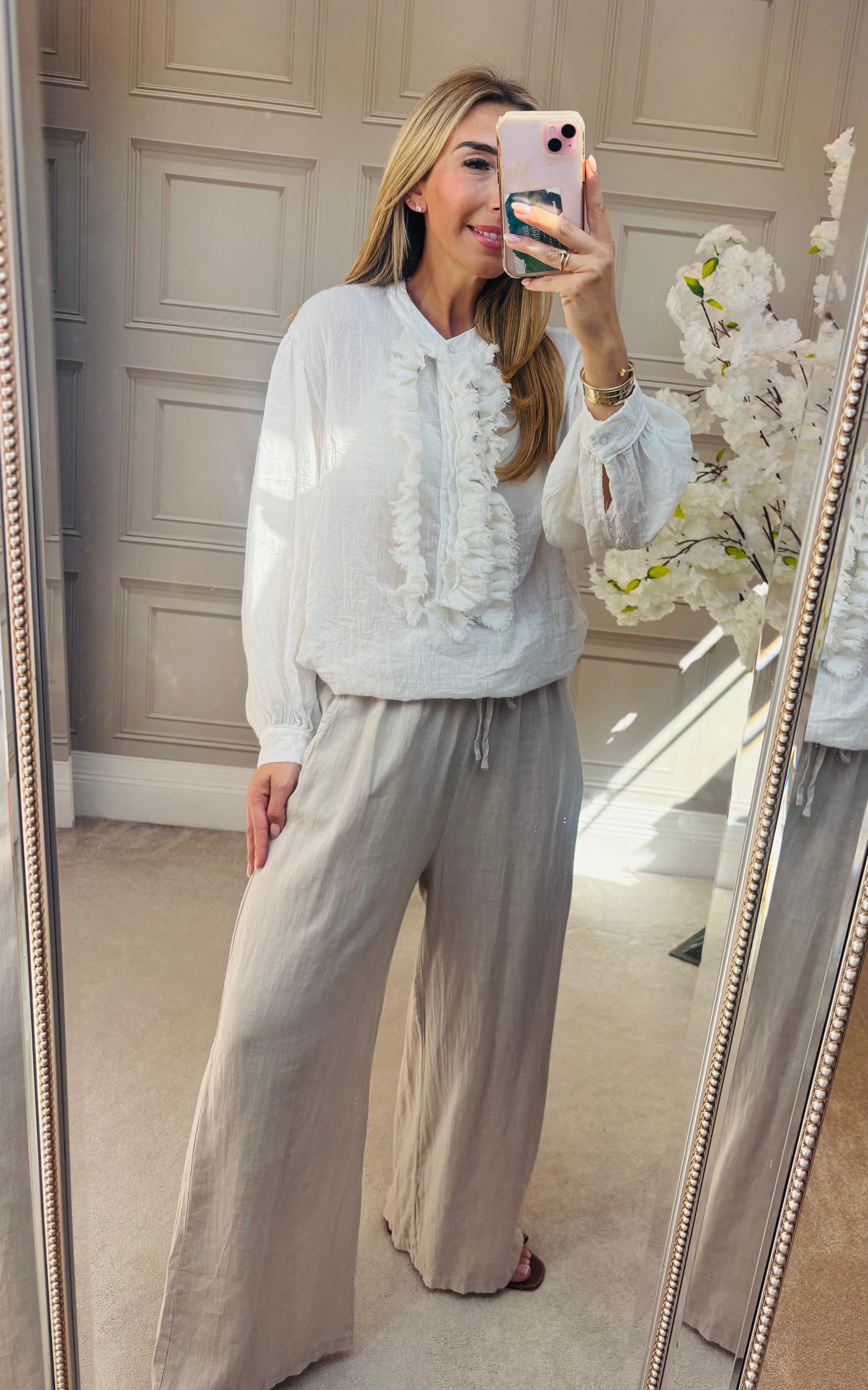 Roman blouse