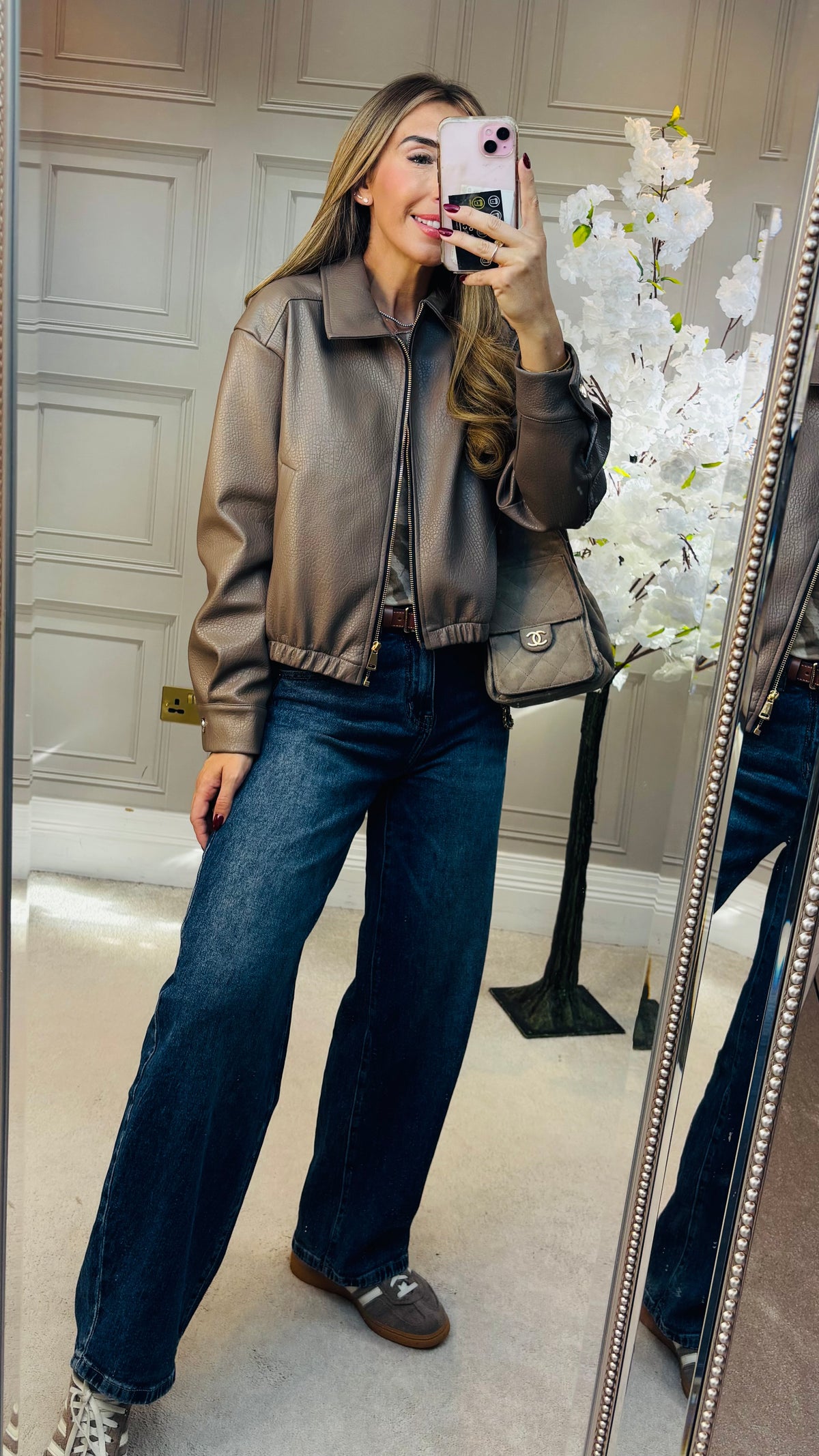 Frankie leather jacket