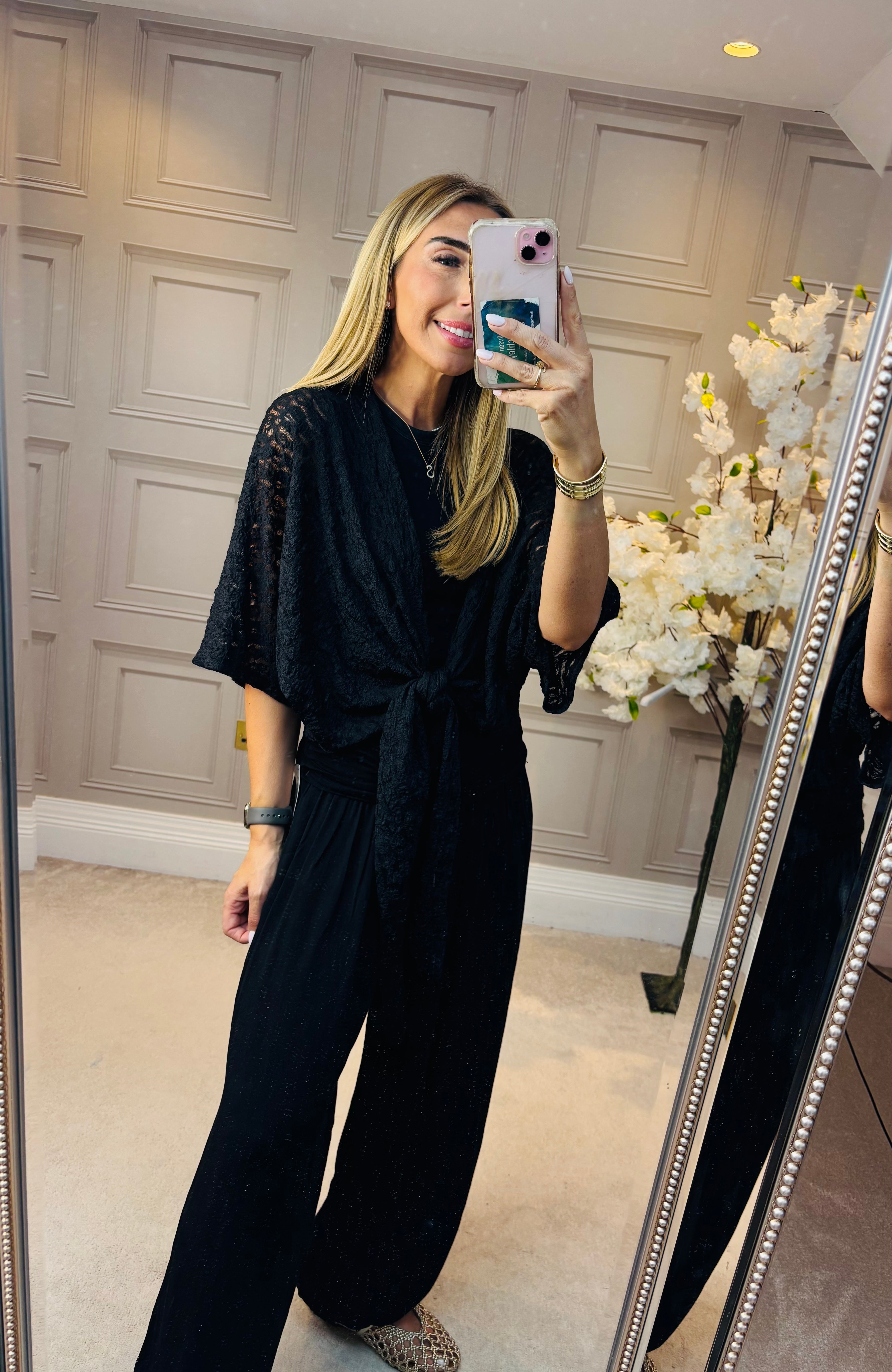 Lace shrug