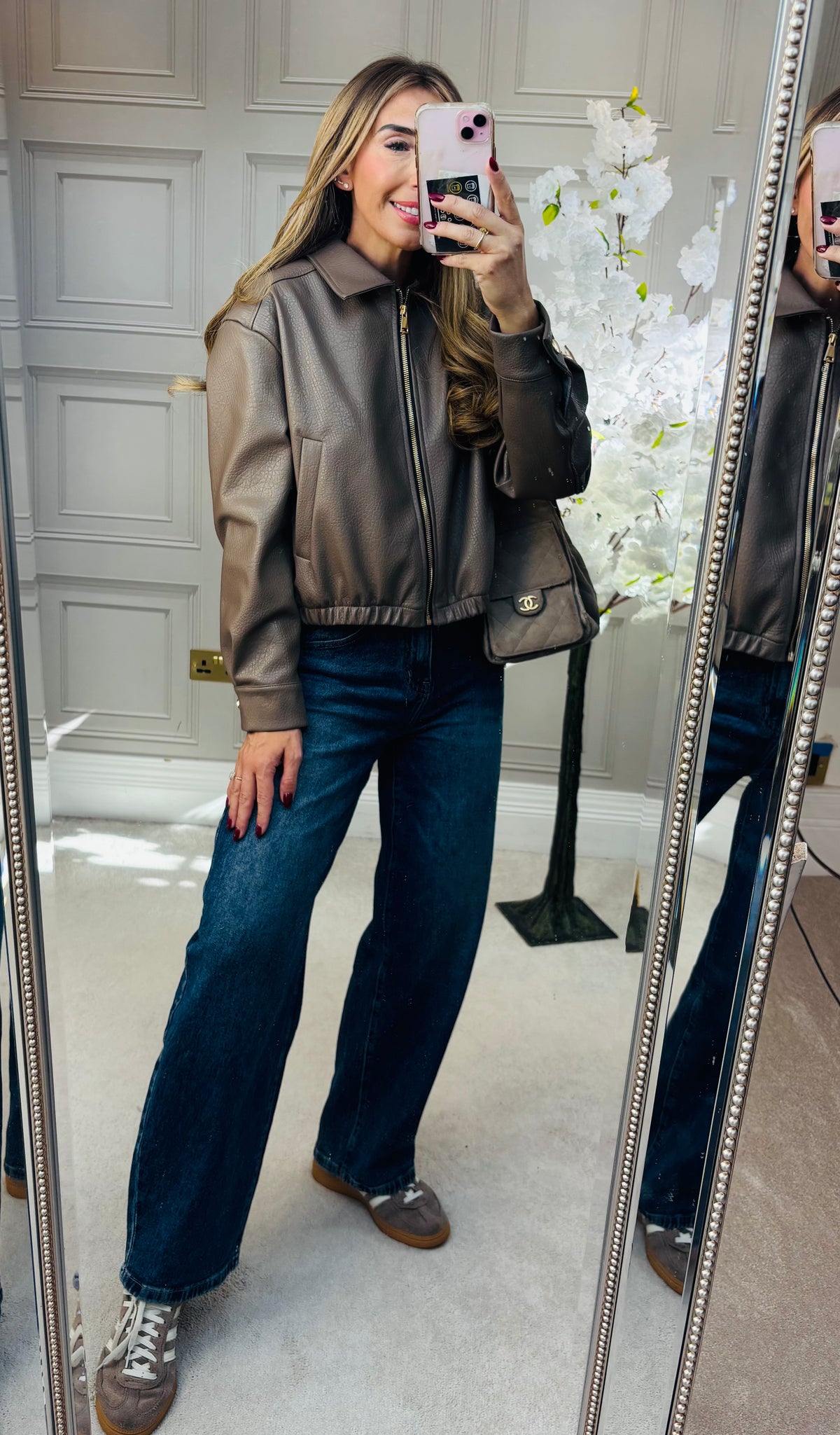 Frankie leather jacket