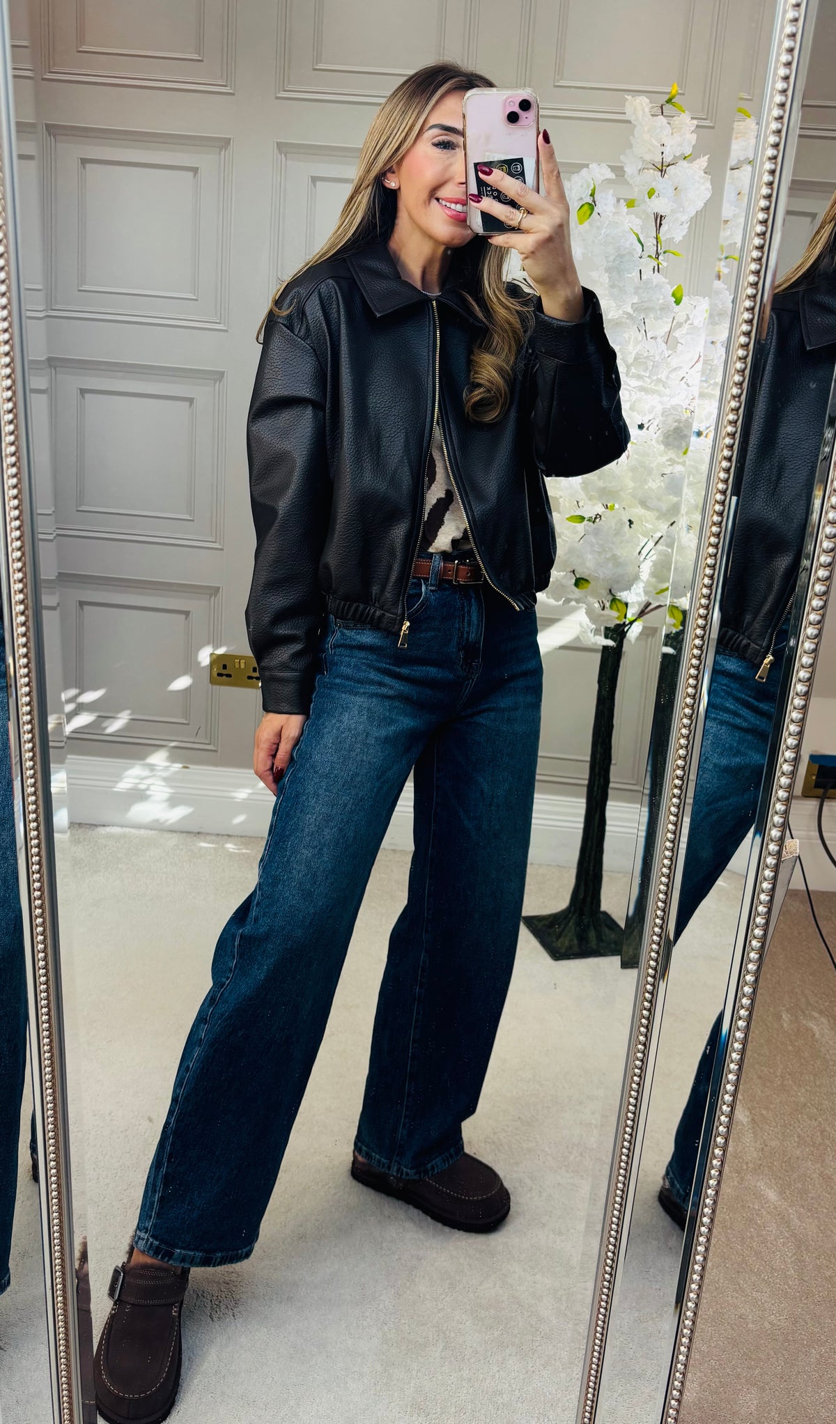 Frankie leather jacket